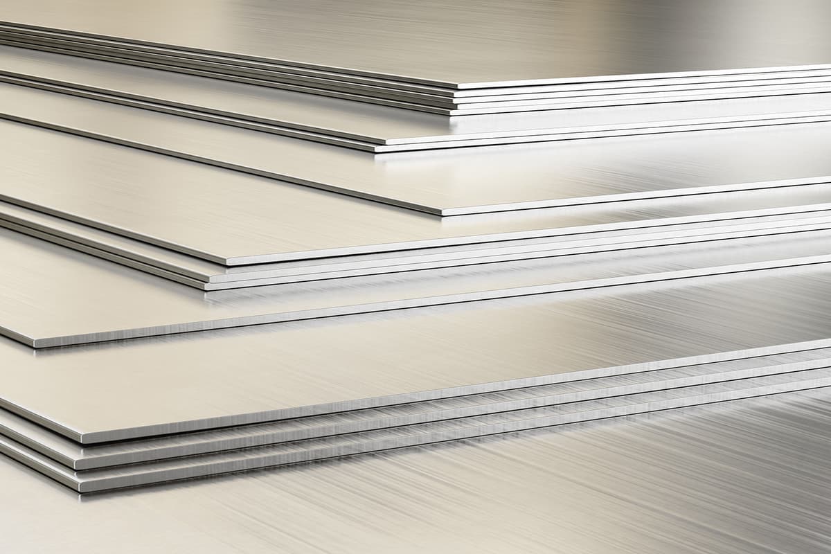  Polished Stainless Steel Sheet; Smooth Shiny Mirrorlike Surface Corrosion Resistance 