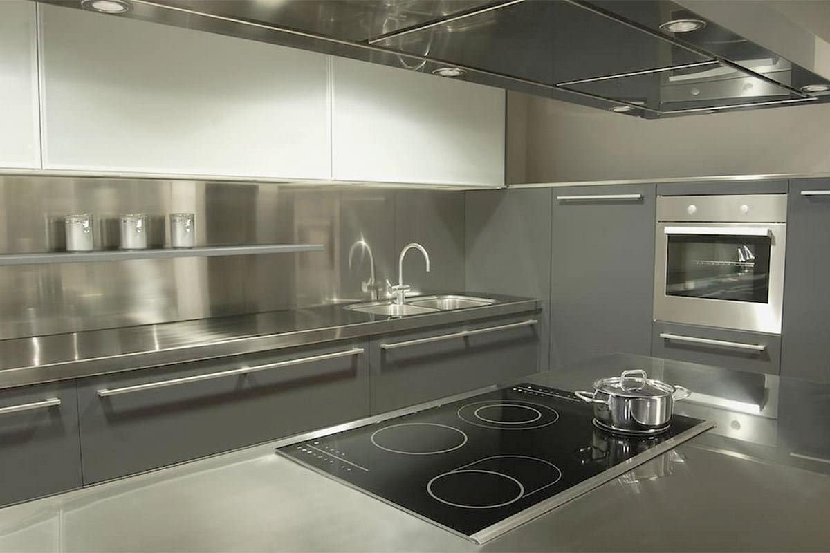  Steel Slab For Kitchen; Elegant Long Lasting Hygienic High Temperatures Withstand 