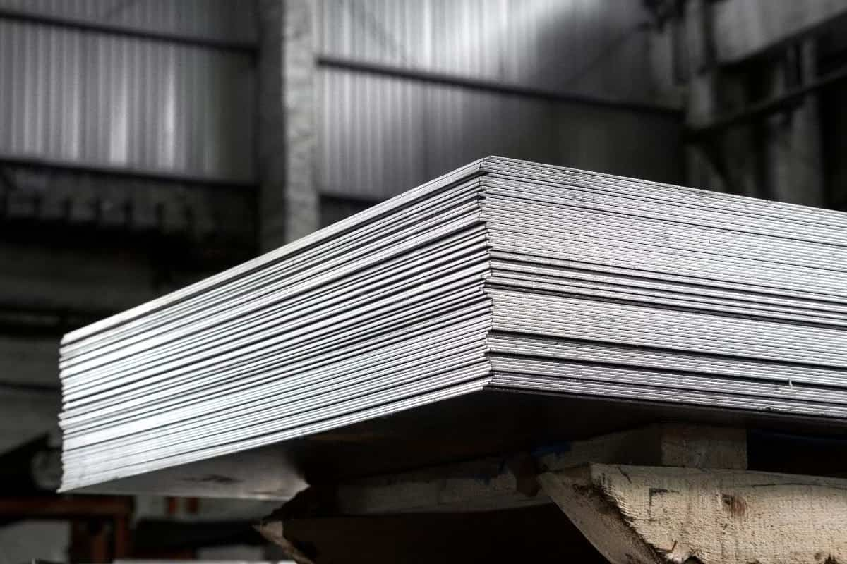  Zinc Coated Steel Sheet; Oxidation Protection Thin Sturdy Layer (0.5 2 mm) 