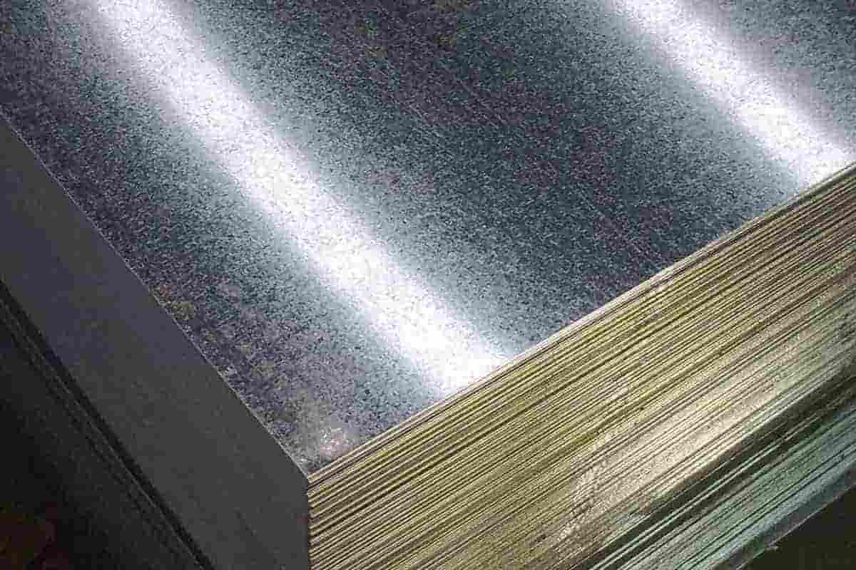  Zinc Coated Steel Sheet; Oxidation Protection Thin Sturdy Layer (0.5 2 mm) 